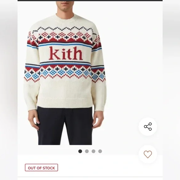 Kith Kithmas Fairisle Knit Sweater - Picture 6 of 8